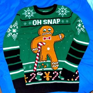 Christmas sweater gingerbread shirt
